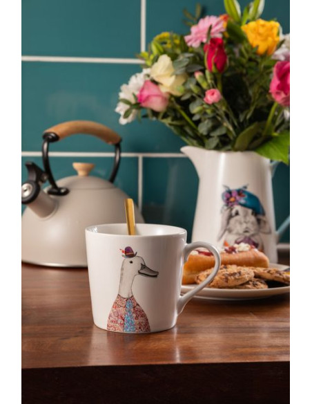 Mikasa Tipperleyhill, Porcelanowy Kubek Kaczka - 380 ml