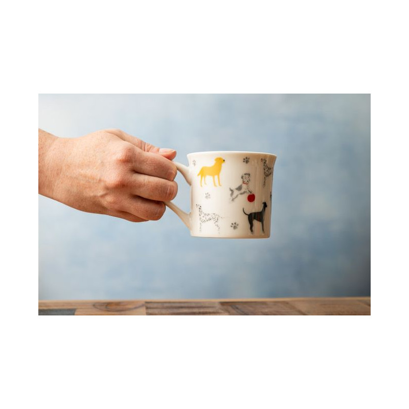 Mikasa, Kubek Porcelanowy Ryflowany...