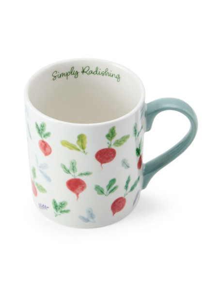 Mikasa, Kubek Porcelanowy Rzodkiewki – 280 ml