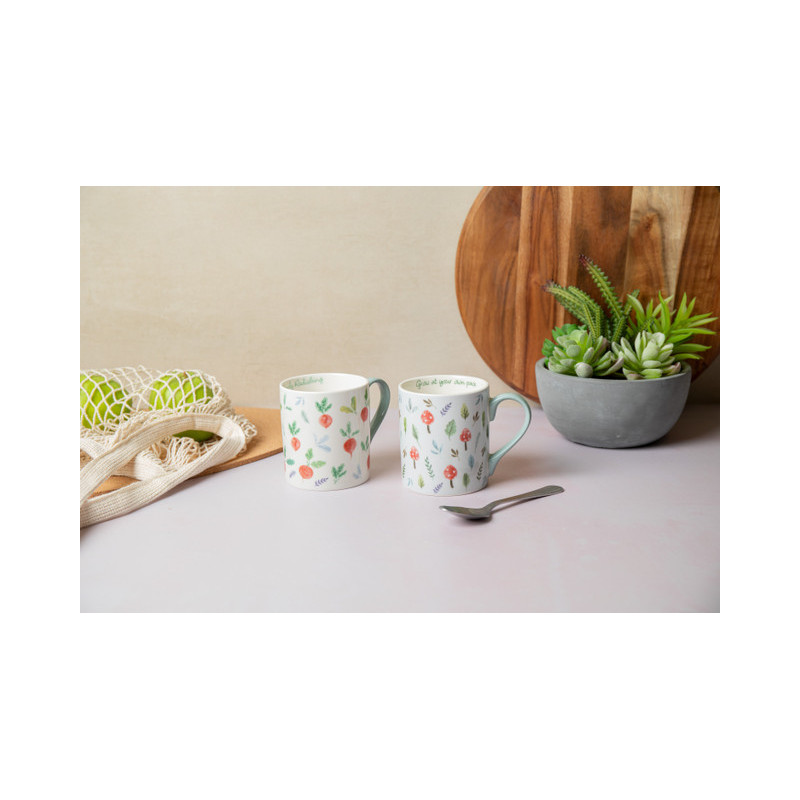 Mikasa, Kubek Porcelanowy Rzodkiewki...