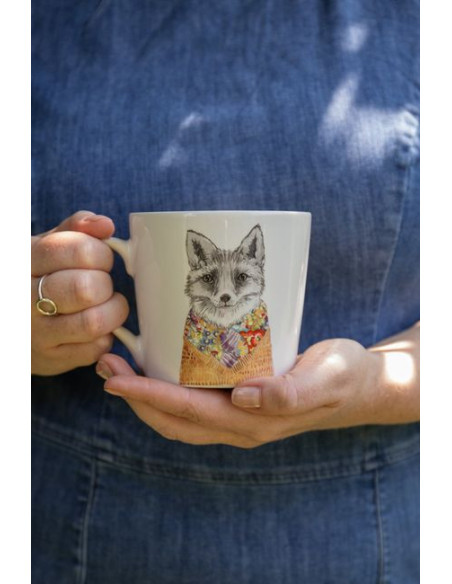 Mikasa Tipperleyhill, Porcelanowy Kubek Lis - 380 ml