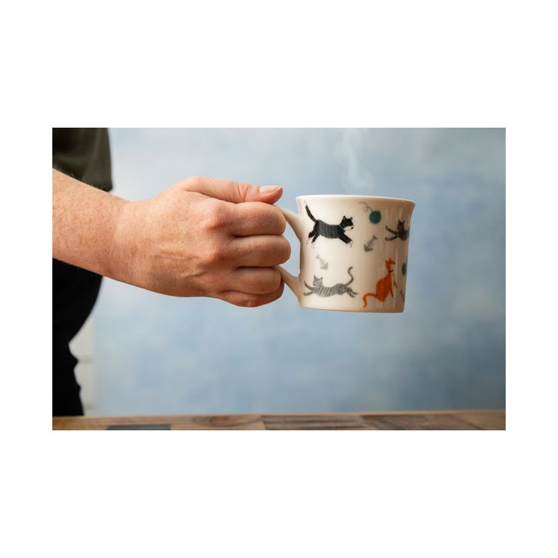 Mikasa, Kubek Porcelanowy Ryflowany...