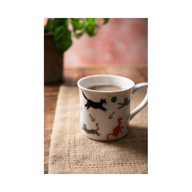 Mikasa, Kubek Porcelanowy Ryflowany...