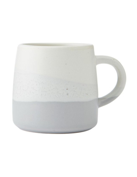 Mikasa, Kubek z Unikalnym Wykończeniem Szary – 400 ml