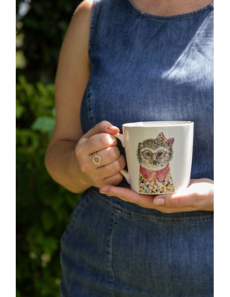 Mikasa Tipperleyhill, Porcelanowy Kubek Jeż - 380 ml