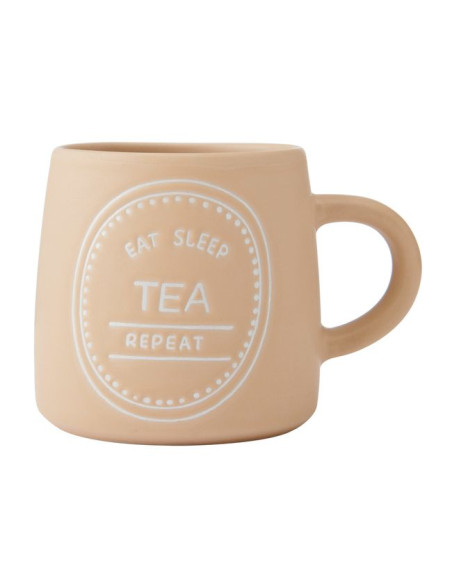 Mikasa, Kubek Kamionkowy Eat Sleep Tea Repeat – 400 ml