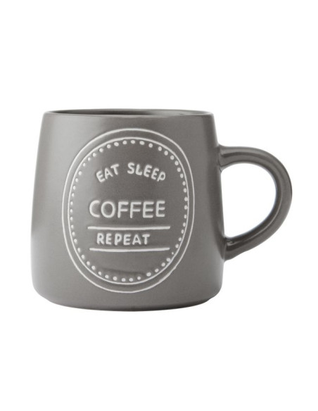 Mikasa, Kubek Kamionkowy Eat Sleep Coffee Repeat – 400 ml