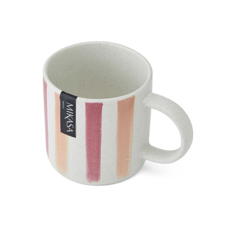 Mikasa, Kubek Kamionkowy Paski – 380 ml