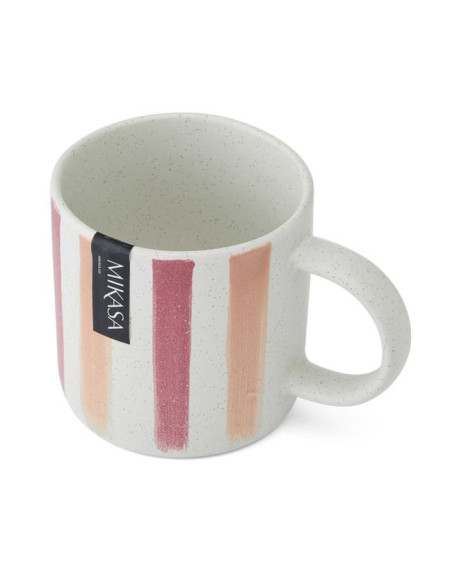 Mikasa, Kubek Kamionkowy Paski – 380 ml