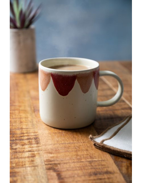 Mikasa, Kubek Kamionkowy Muszelki – 380 ml