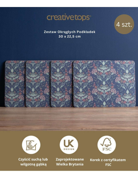 Arts & Craft Podkładki Średnie Premium – 4 szt.