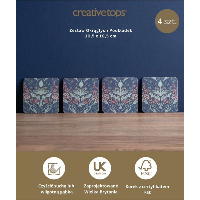 Art. & Craft Podkładki Małe - 4 szt