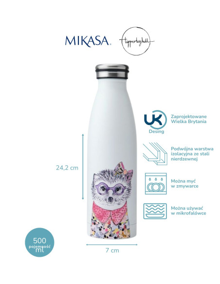 Mikasa Tipperleyhill, Butelka Termiczna Jeż – 500 ml
