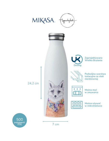 Mikasa Tipperleyhill, Butelka Termiczna Lis – 500 ml