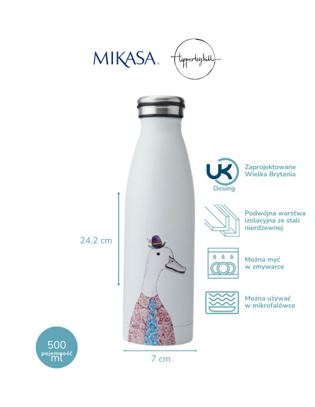 Mikasa Tipperleyhill, Butelka Termiczna Kaczka – 500 ml