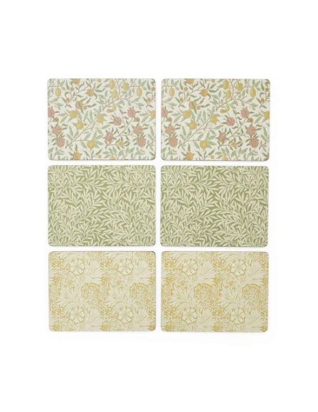 Morris & Co. Podkładki Średnie – 6 szt.