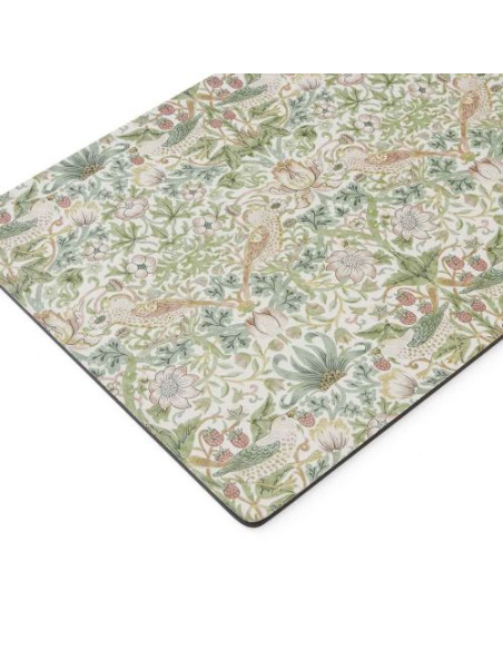 Morris & Co. Ptak w Truskawkach, Podkładki Duże – 4 szt.