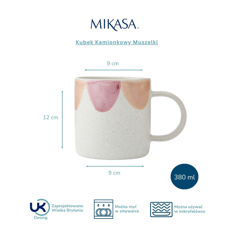 Mikasa, Kubek Kamionkowy Muszelki –...