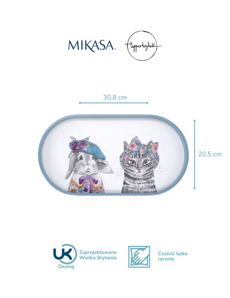 Mikasa Tipperleyhill, Owalna Taca do Serwowania – 38 cm