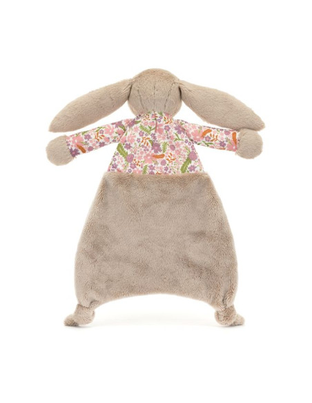 Króliczek z Kwiecistymi Uszami „Petal” Szmatka Przytulanka Beżowa 28 cm