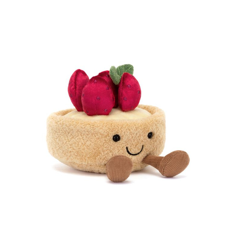 Wesoła Tarta Truskawkowa 11 cm