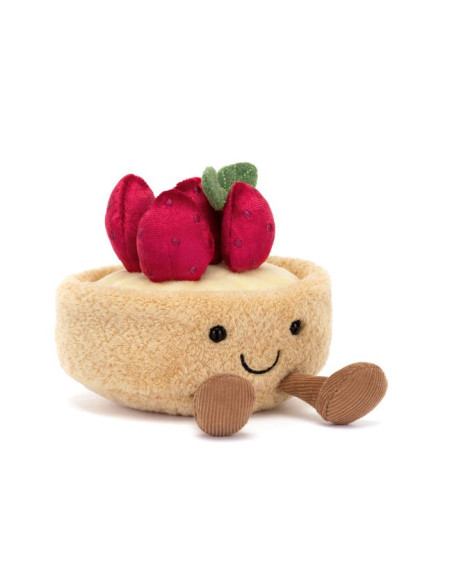 Wesoła Tarta Truskawkowa 11 cm