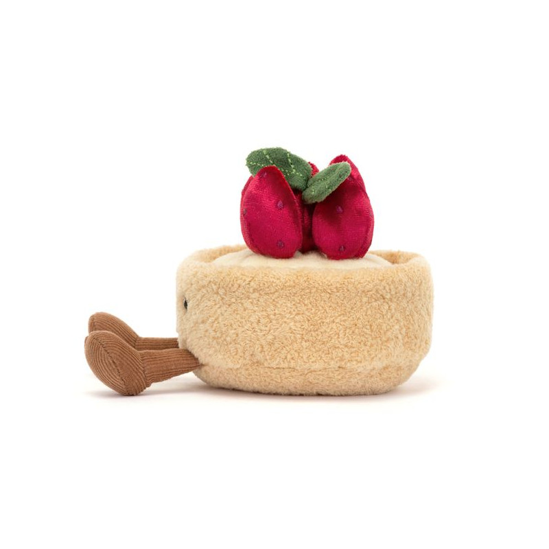 Wesoła Tarta Truskawkowa 11 cm