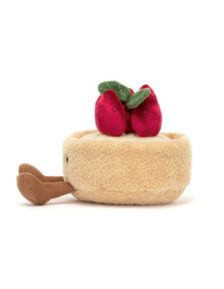 Wesoła Tarta Truskawkowa 11 cm