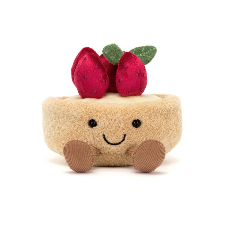 Wesoła Tarta Truskawkowa 11 cm