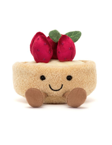 Wesoła Tarta Truskawkowa 11 cm