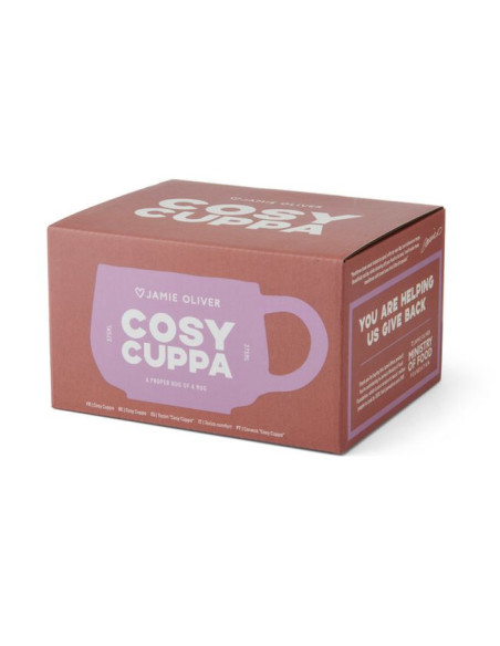 Jamie Oliver Kubek Big Love Pudrowy Róż, 375 ml