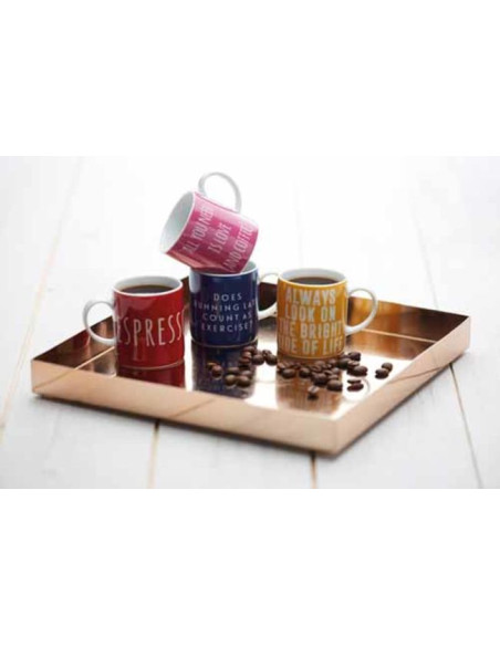 Espresso porcelanowa filiżanka  "Always Look", 80 ml