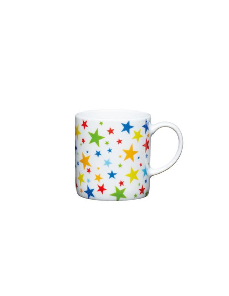Espresso porcelanowa filiżanka z wieloma gwiazdkami, 80 ml