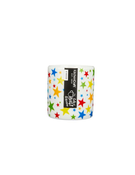 Espresso porcelanowa filiżanka z wieloma gwiazdkami, 80 ml