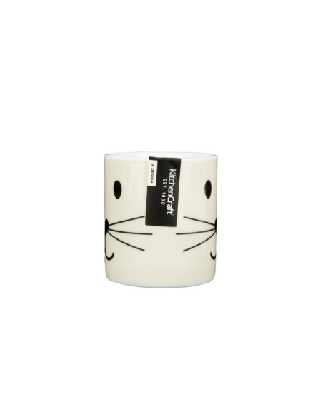 Espresso porcelanowa filiżanka z kocią buźką, 80 ml
