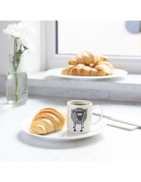 Espresso porcelanowa filiżanka Owca, 80 ml