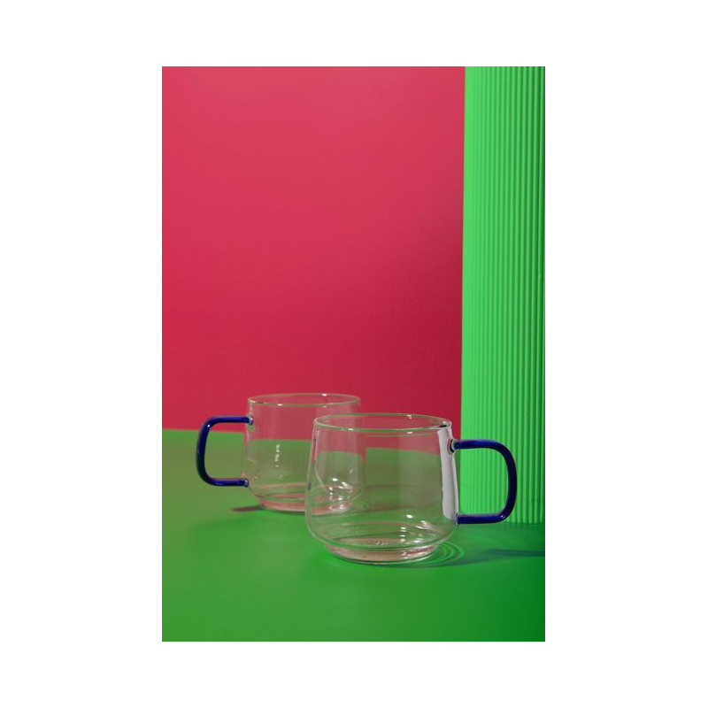 Zestaw 2 kubków szklanych La...