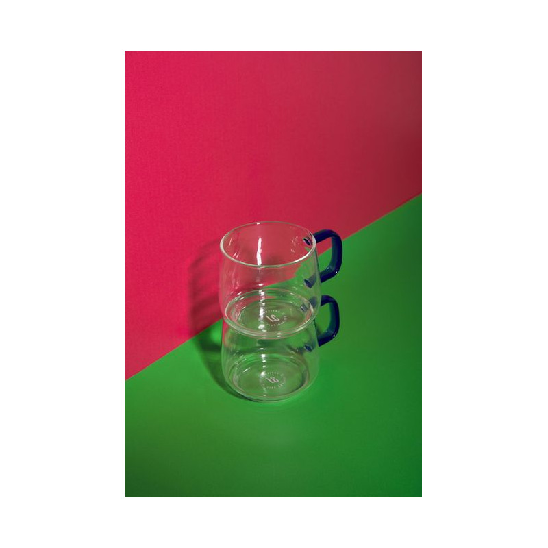 Zestaw 2 kubków szklanych La...