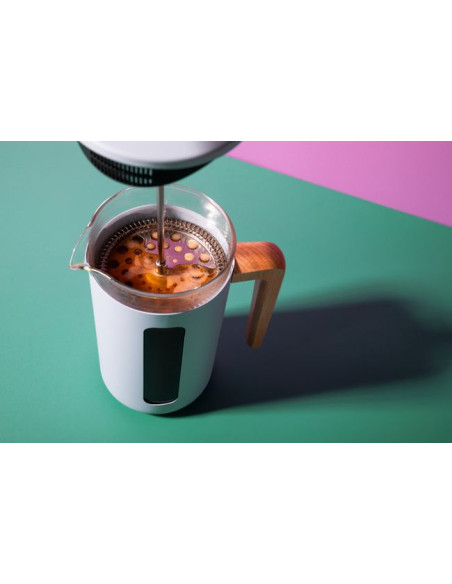Zaparzacz do Kawy Typu French Press La Cafetière Pisa na 3 filiżanki, kolor błękitny