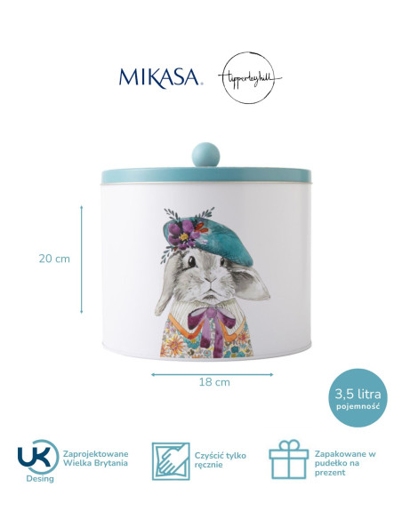 Mikasa Tipperleyhill Puszka na ciastka Królik 