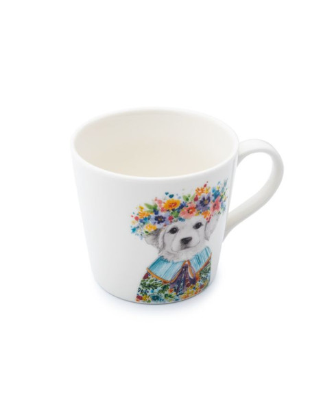 Mikasa Tipperleyhill, Kubek Porcelanowy Szczeniak - 380 ml