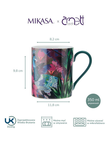 Mikasa Kubek porcelanowy Paw, 350 ml
