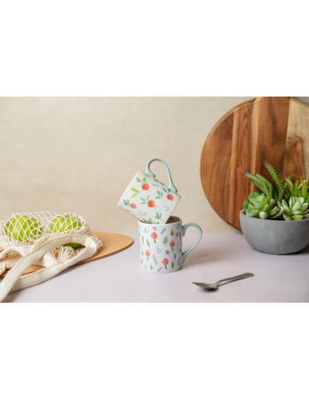 Mikasa, Kubek Porcelanowy Muchomory – 280 ml