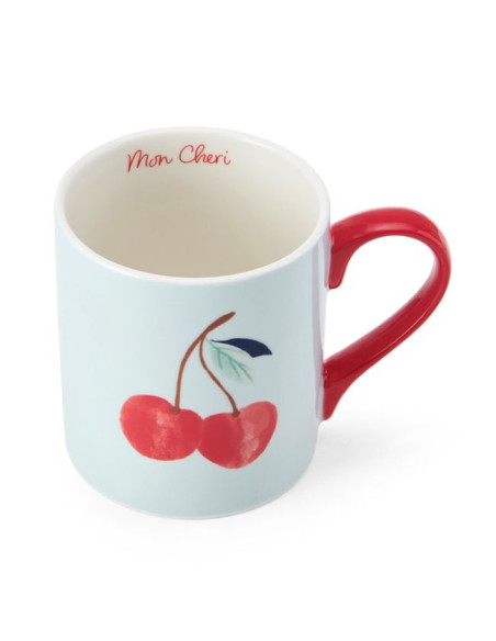 Mikasa, Kubek Porcelanowy Wiśnie – 280 ml