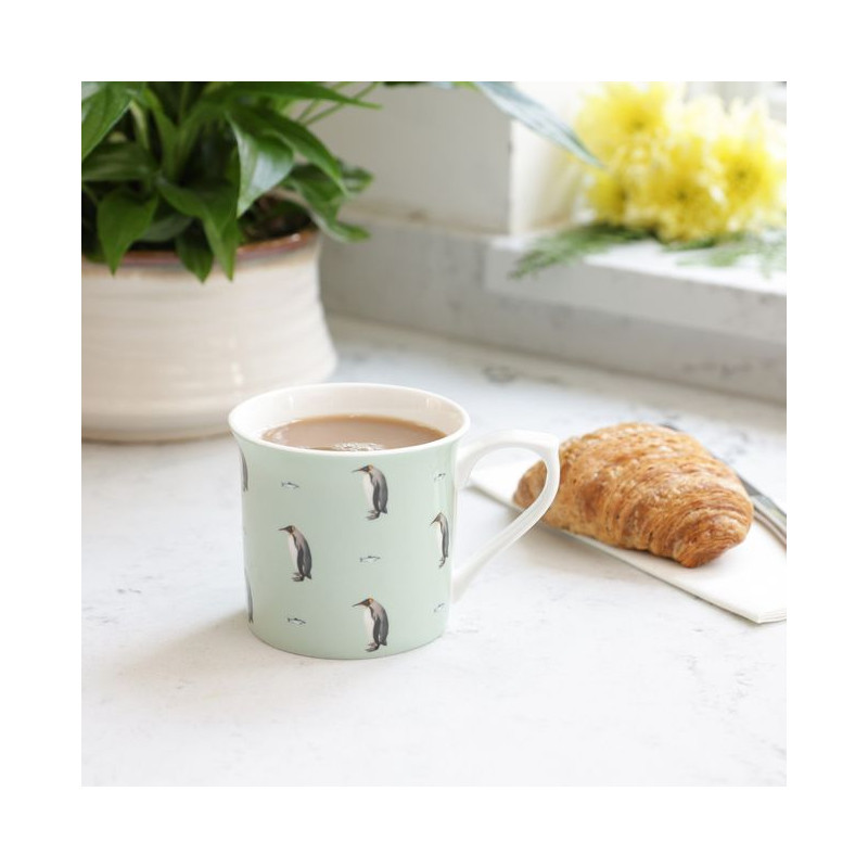 Kubek Ryflowany Pingwin, 300 ml