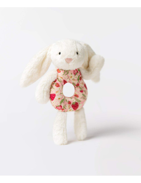 Króliczek „Berry” Grzechotka 18 cm