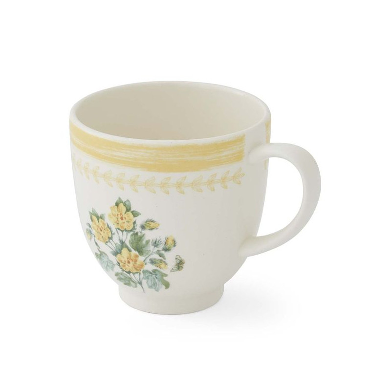 Kubek porcelanowy Kwiaty i Motyle 400 ml