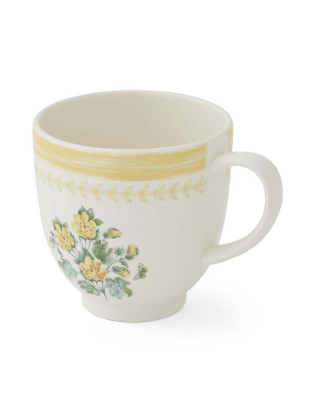 Kubek porcelanowy Kwiaty i Motyle 400 ml