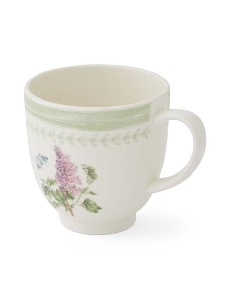 Kubek porcelanowy Kwiaty i Motyle 400 ml