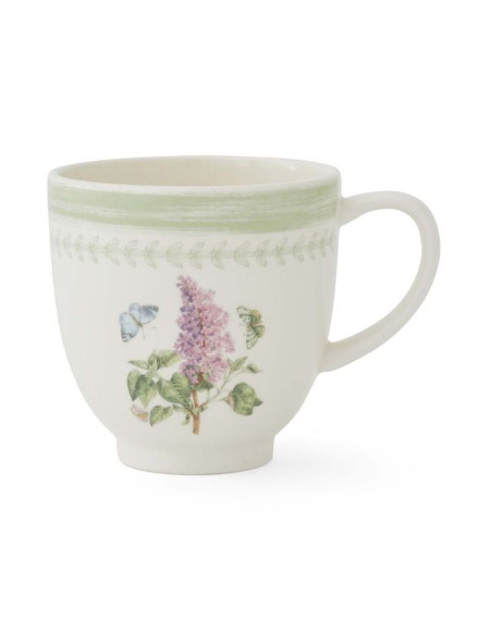 Zestaw Kubków porcelanowych Kwiaty i Motyle, 4 szt., 400 ml
